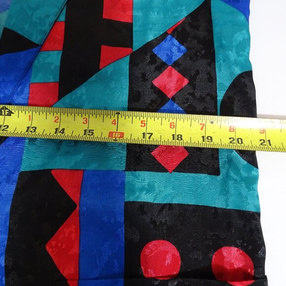 Vintage Toni Marie Sissies Sportswear Women Abstract Blazer Jacket Size 6 - Picture 10 of 14